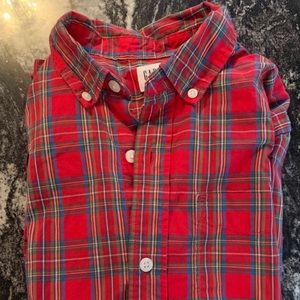 Gap kids, boys button down shirt size XL